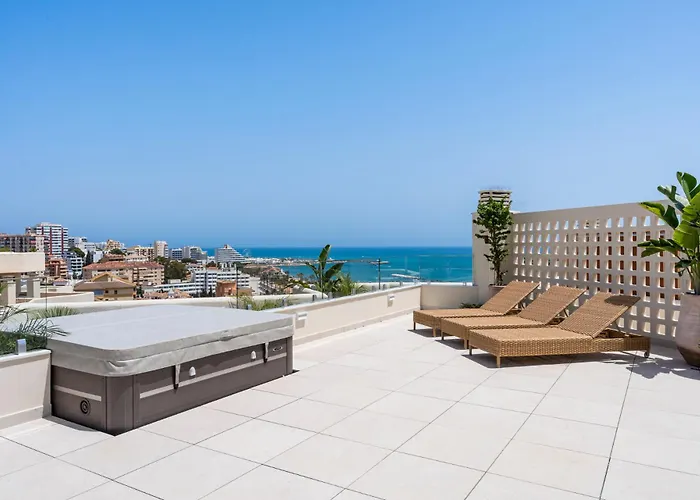 Penthouse With Pool By Costarentals - Ref 214 * Benalmádena